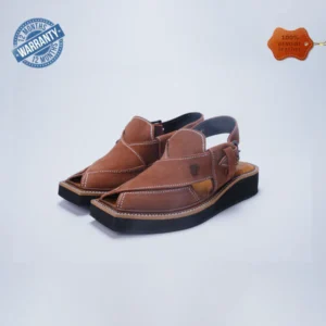 Kaptaan Peshawari Sandals : F-52 Brown