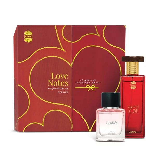 Ajmal's Love Notes Fragrance Gift Set for Her- 100ml